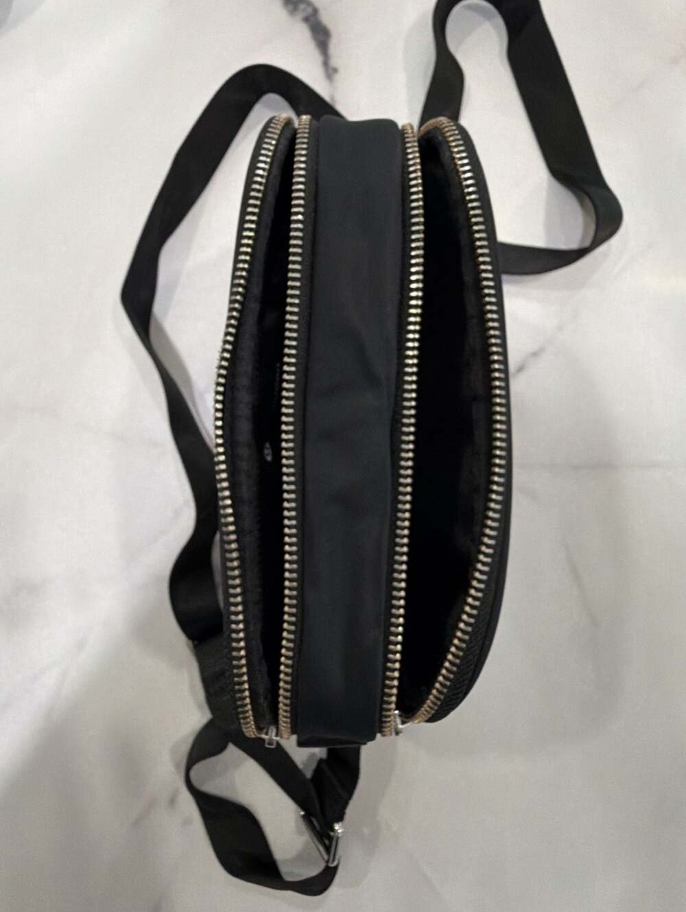 Lululemon City Essentials Small Shoulder Bag Black Crossbody - Picture 2 of 7